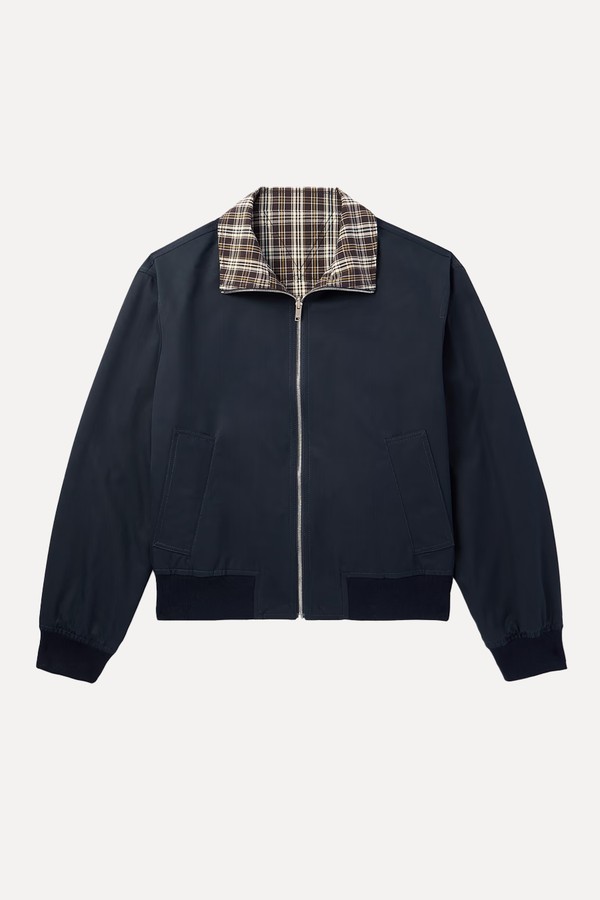 Reversible Cotton Drill Blouson Jacket from Bottega Veneta