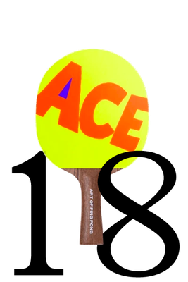 Ace Ping Pong Bat from The Art Of Ping Pong