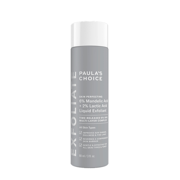 6% Mandelic + 2% Lactic Acid AHA Liquid Exfoliant from Paula's Choice
