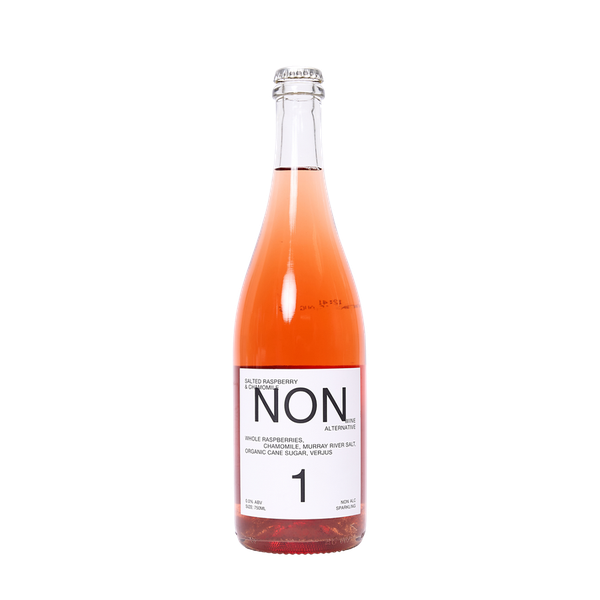 Raspberry & Chamomile Sparkling Non-Alcoholic Wine Alternative from Non