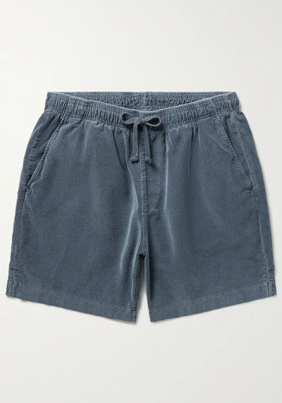 Easy Cotton-Corduroy Drawstring Shorts
