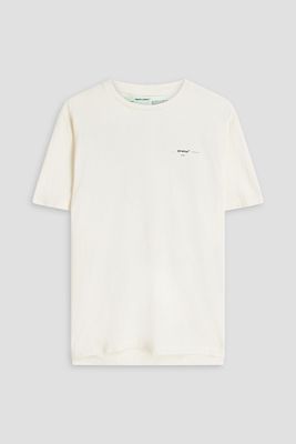 Oversized Printed Cotton-Jersey T-Shirt from Off-White