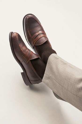  Leather Penny Loafers