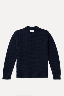Cable-Knit Wool Sweater from MR. P 