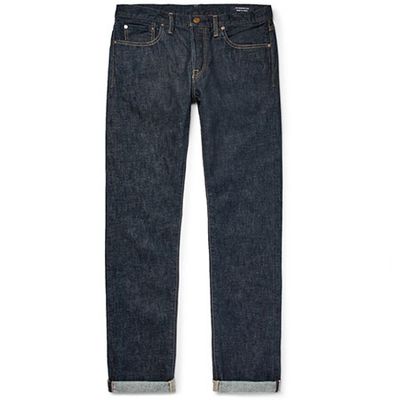 Slim-Fit Selvedge Denim Jeans from The Workers Club