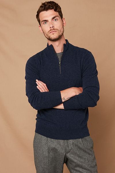 Merino Wool Trucker Sweater