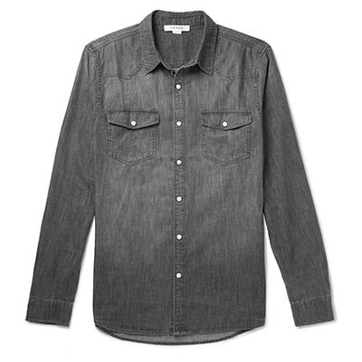 Denim Western Shirt from Frame