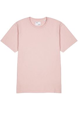 Light Pink Cotton T-Shirt from Colourful Standard