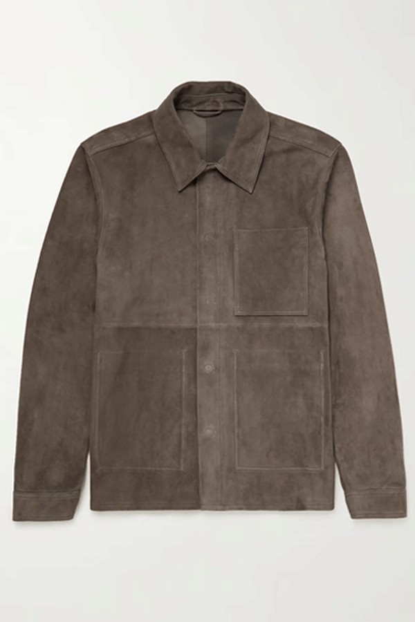 Suede Overshirt