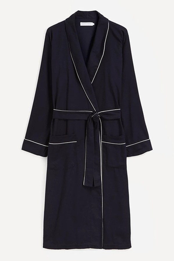 Brushed Cotton Robe from Desmond & Dempsey