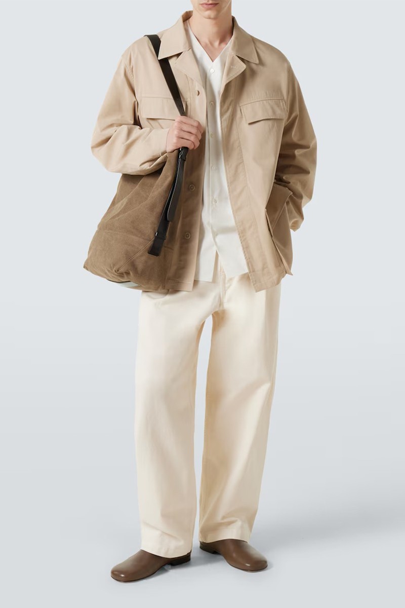 Cotton Twill Overshirt from Lemaire