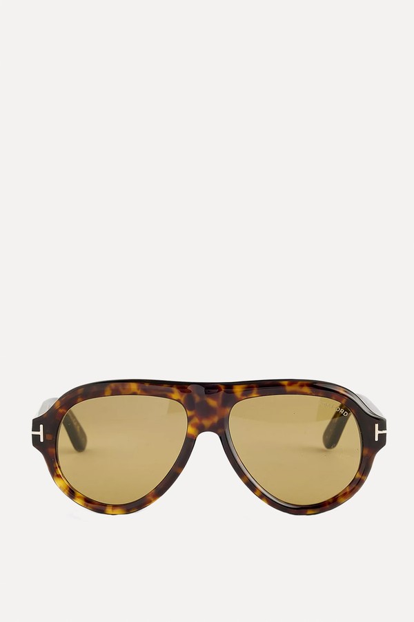 TF1203 Icon Pilot-Frame Acetate Sunglasses from Tom Ford