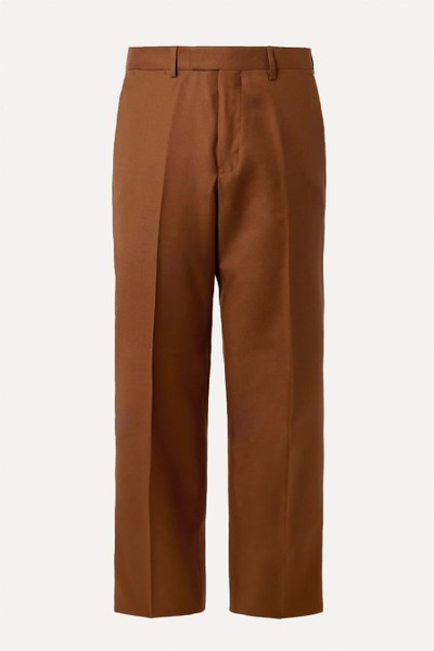 Slim-Fit Straight-Leg Wool-Twill Suit Trousers from Mr P.