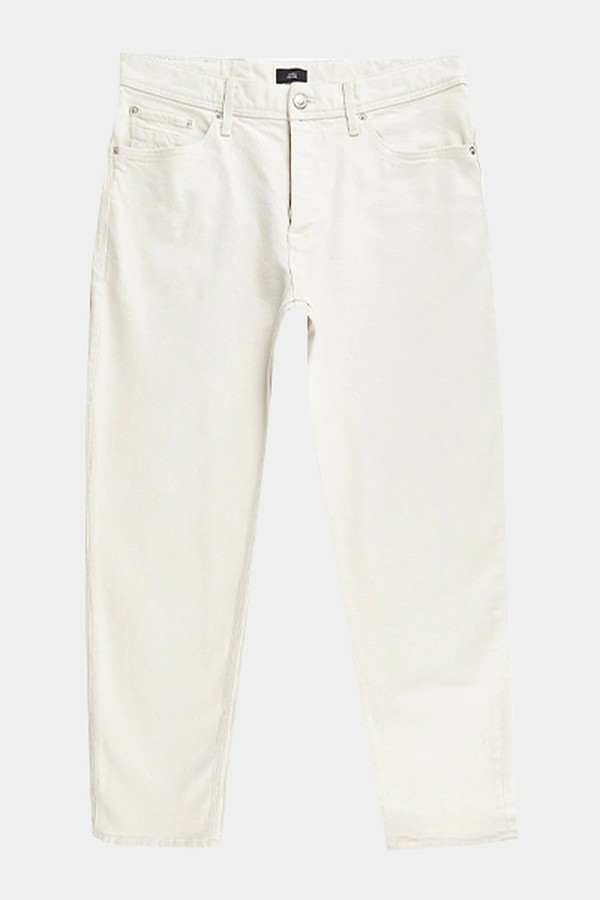 Ecru Jimmy Tapered Jeans