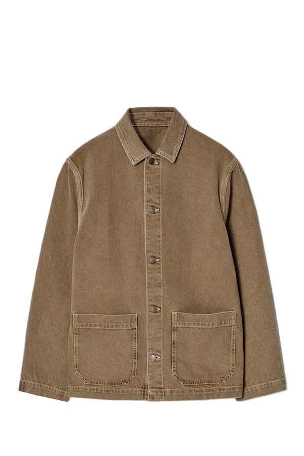 Relaxed Denim Utility Overshirt from COS