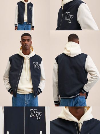 Varsity Bomber Jacket, £79.99 | Mango