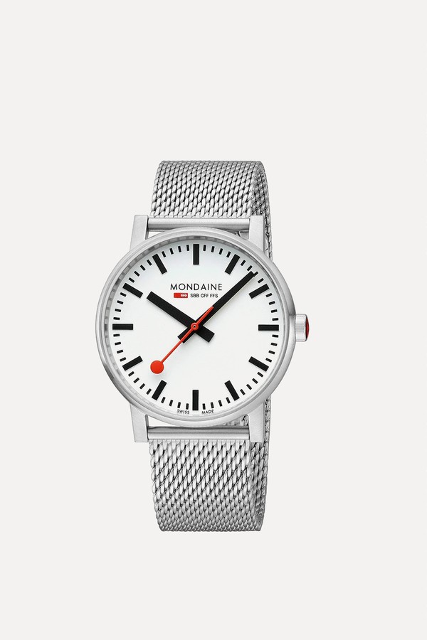 Evo2 Unisex White Watch from Mondaine