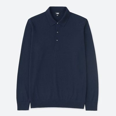Extra Fine Polo Shirt from Uniqlo