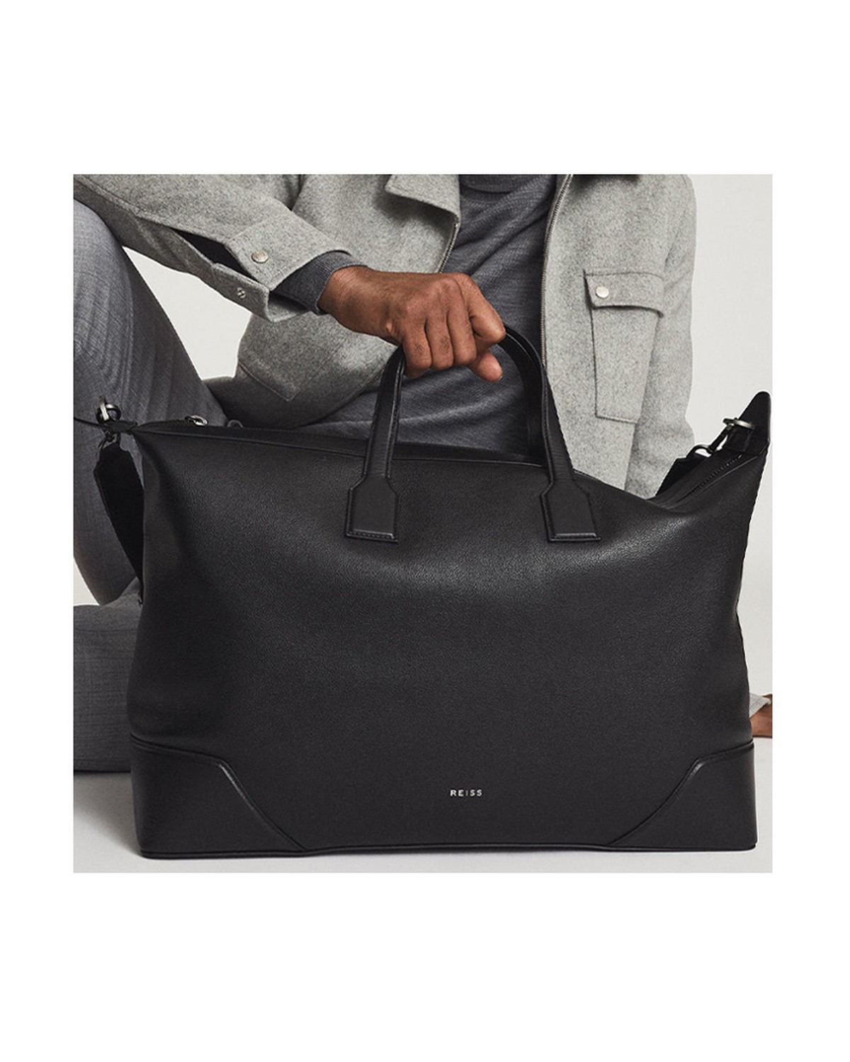 Elliott Weekend Holdall, £375 | Reiss