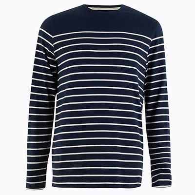 Cotton Rich Striped T-Shirt