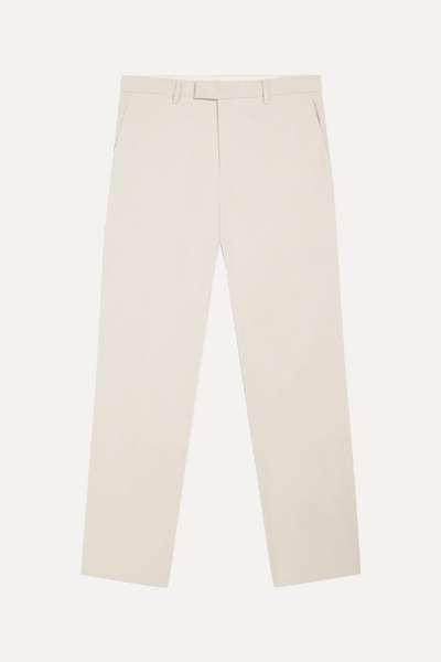 Piccadilly Linen Slim Ecru Suit Trouser from T.M. Lewin