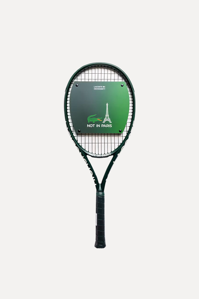 Not In Paris Tennis Racquet  from Highsnobiety x Lacoste 