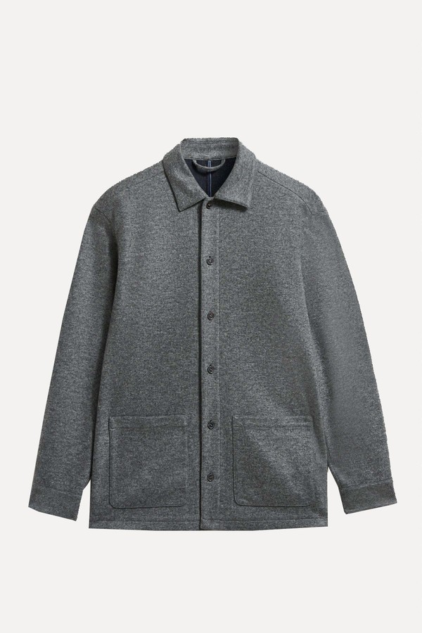 Cashmere Button Through Overshirt from Thom Sweeney