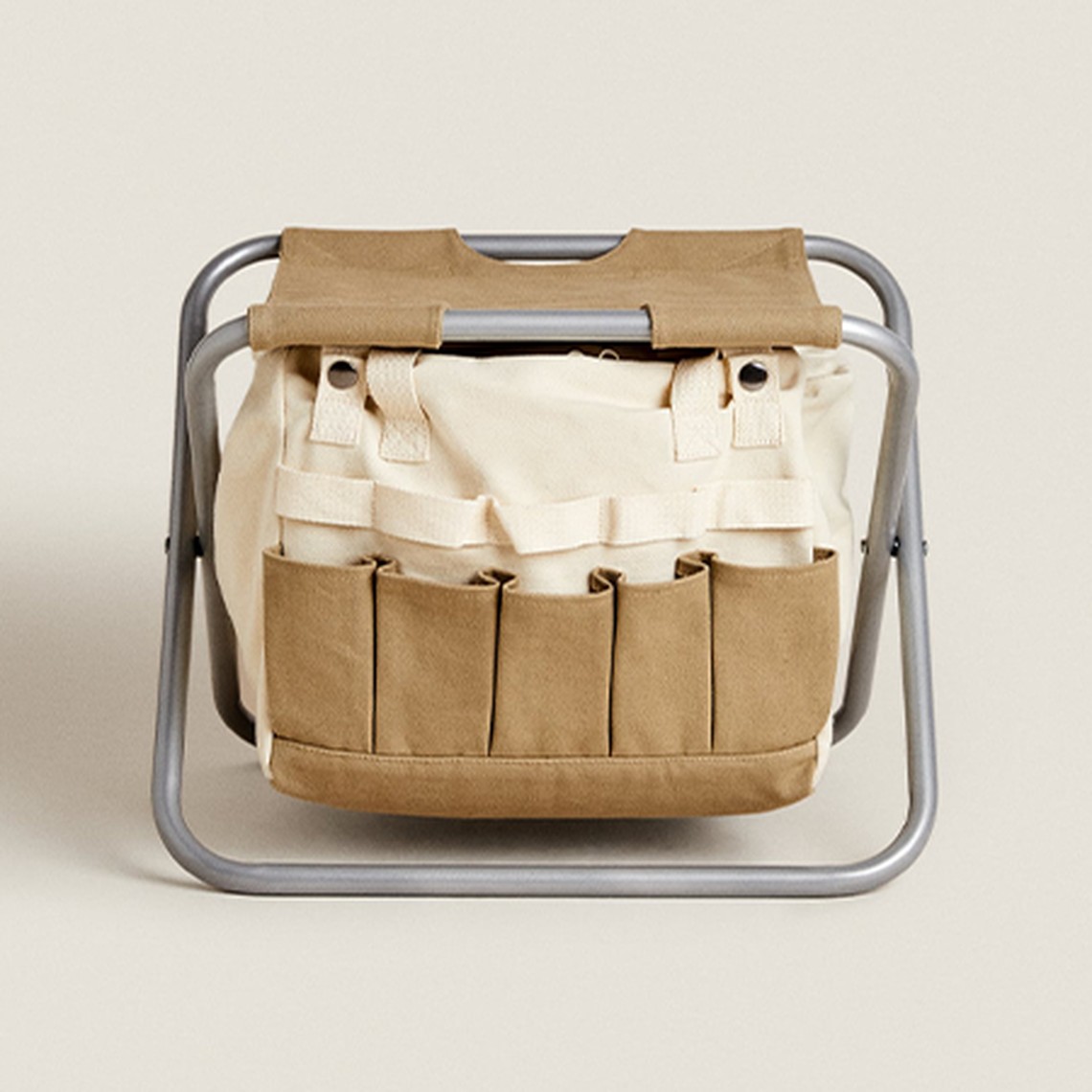 Folding Stool With Bag from Zara