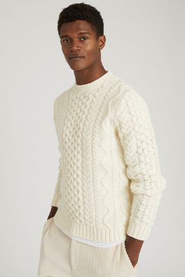 Kinley Cable Knit Jumper from Reiss