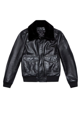 90s Leather Jacket from Blk Dnm