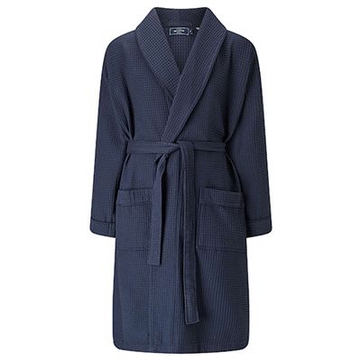 Pure Cotton Waffle Robe from John Lewis