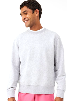 Organic Cotton Terry Crewneck Sweatshirt