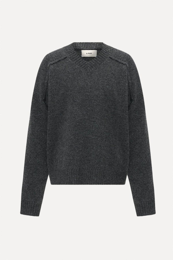 V-Neck Knit from O-Files
