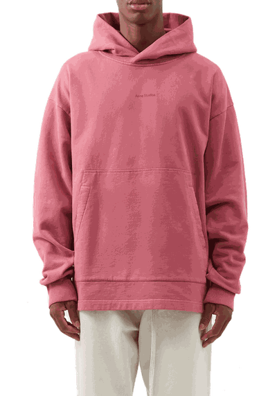Franklin Logo-Print Cotton Hooded Sweatshirt from Acne Studios