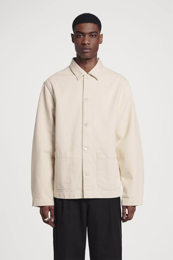 Relaxed Chainstitched Denim Overshirt from COS