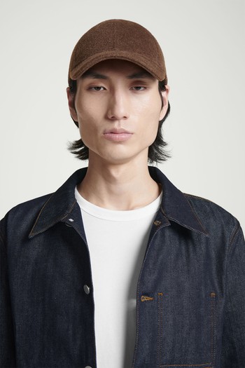 Wool-Blend Baseball Cap from COS