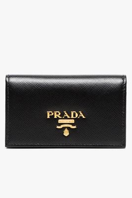 Black Saffiano Leather Wallet from Prada