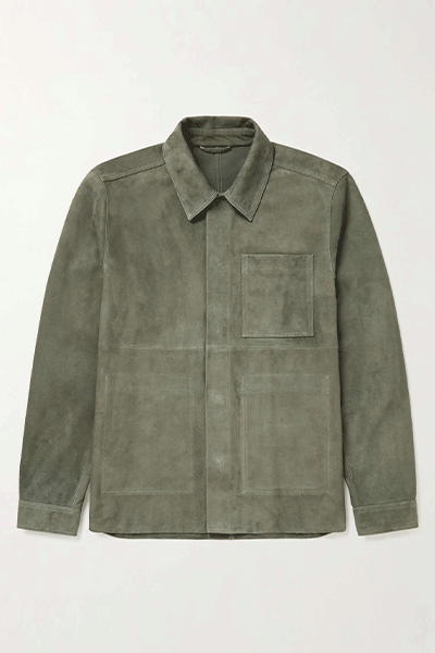 Suede Overshirt from MR P.