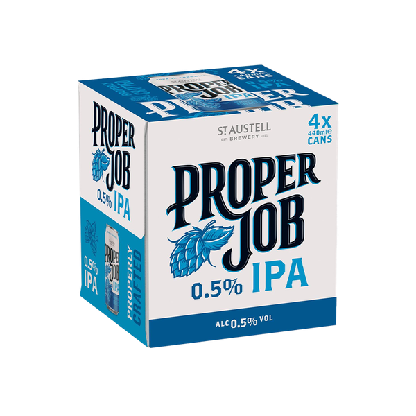 Proper Job IPA 0.5% 4 x 440ml from St. Austell