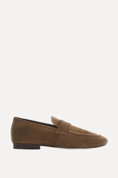 Suede Leather Moccasin