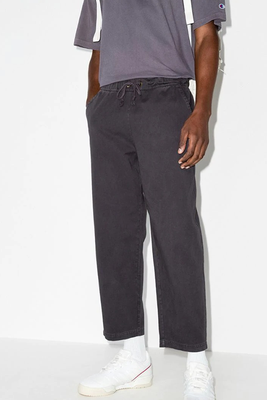 Drawstring Cotton Twill Trousers from Champion
