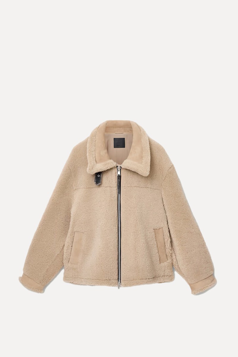 Vernon Oversized Shearling Jacket