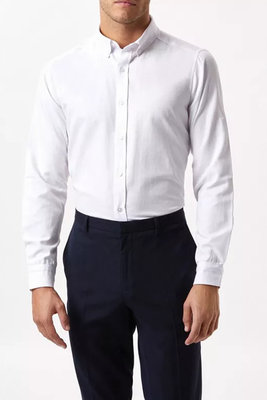 Regular Fit Long Sleeve Oxford Shirt