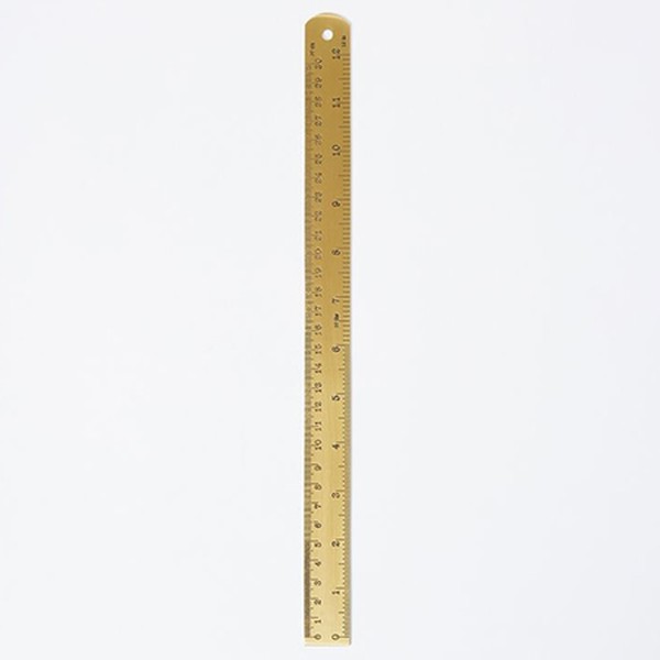 Brass Ruler 30cm from House Doctor
