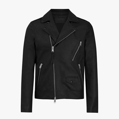 Bloc Leather Biker Jacket from AllSaints