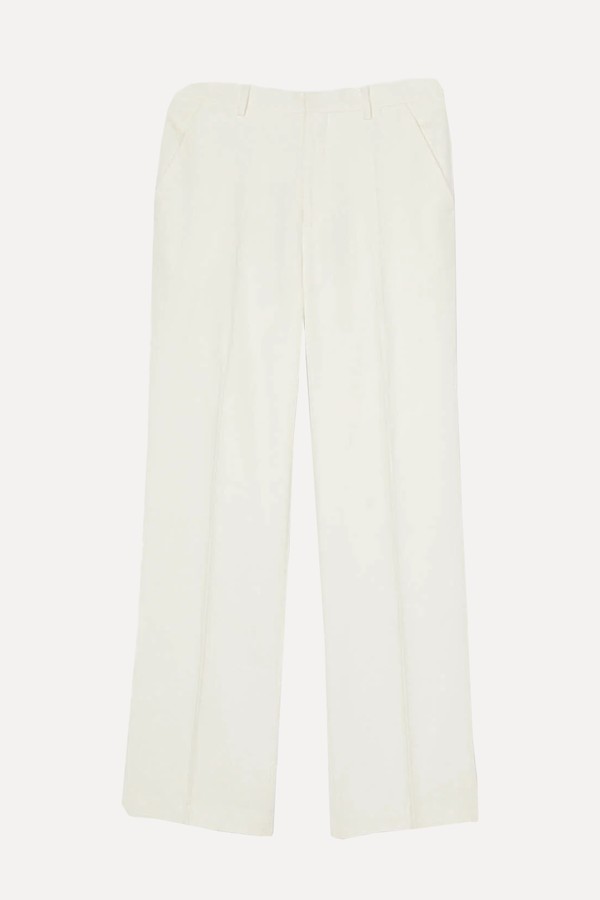 Linen & Cotton Trousers from Sandro