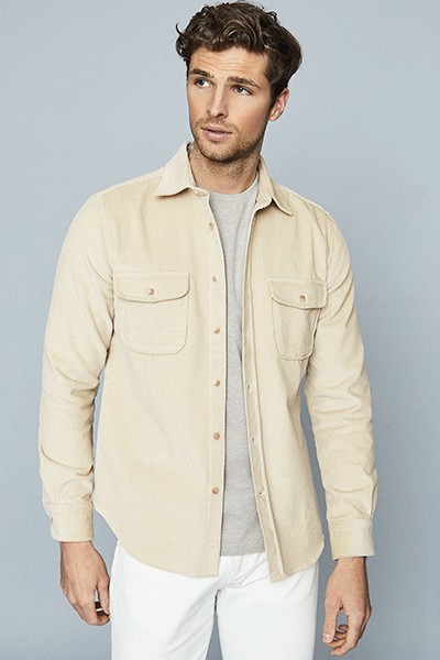 Corduroy Overshirt from Reiss