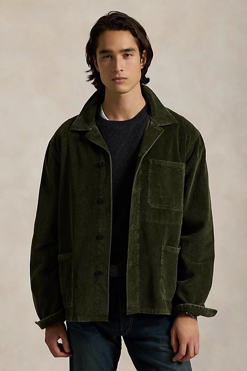 Corduroy Utility Overshirt