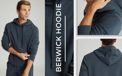 Berwick Garment Dyed Hoodie, £95 | Reiss