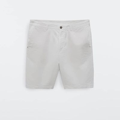 Cotton & Linen Bermuda Shorts from Massimo Dutti